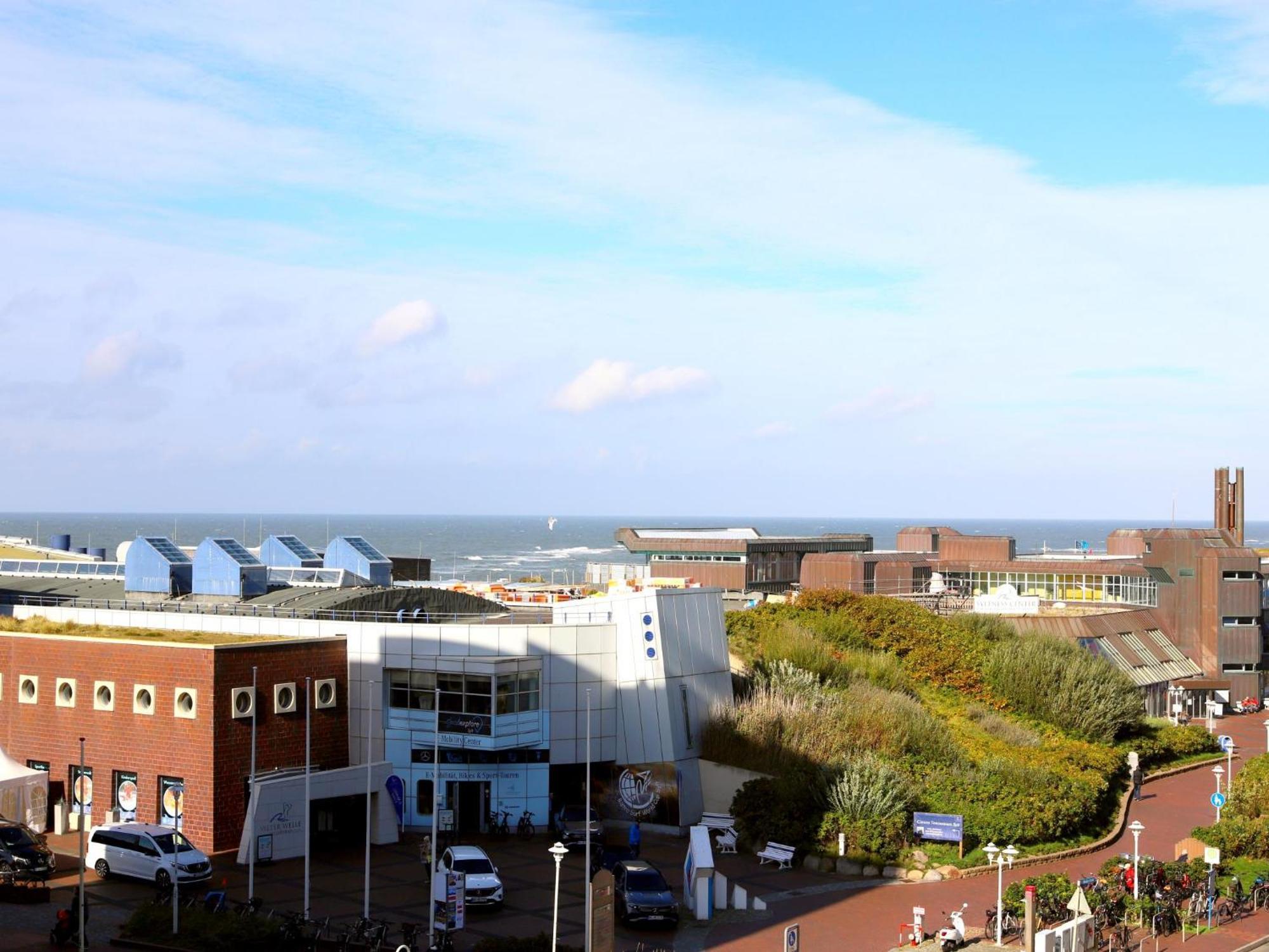 Strandnahe Ferienwohnung, Zentral Gelegen, Wlan Und Balkon, Andreas Dirks-Str. 1 Westerland Dış mekan fotoğraf