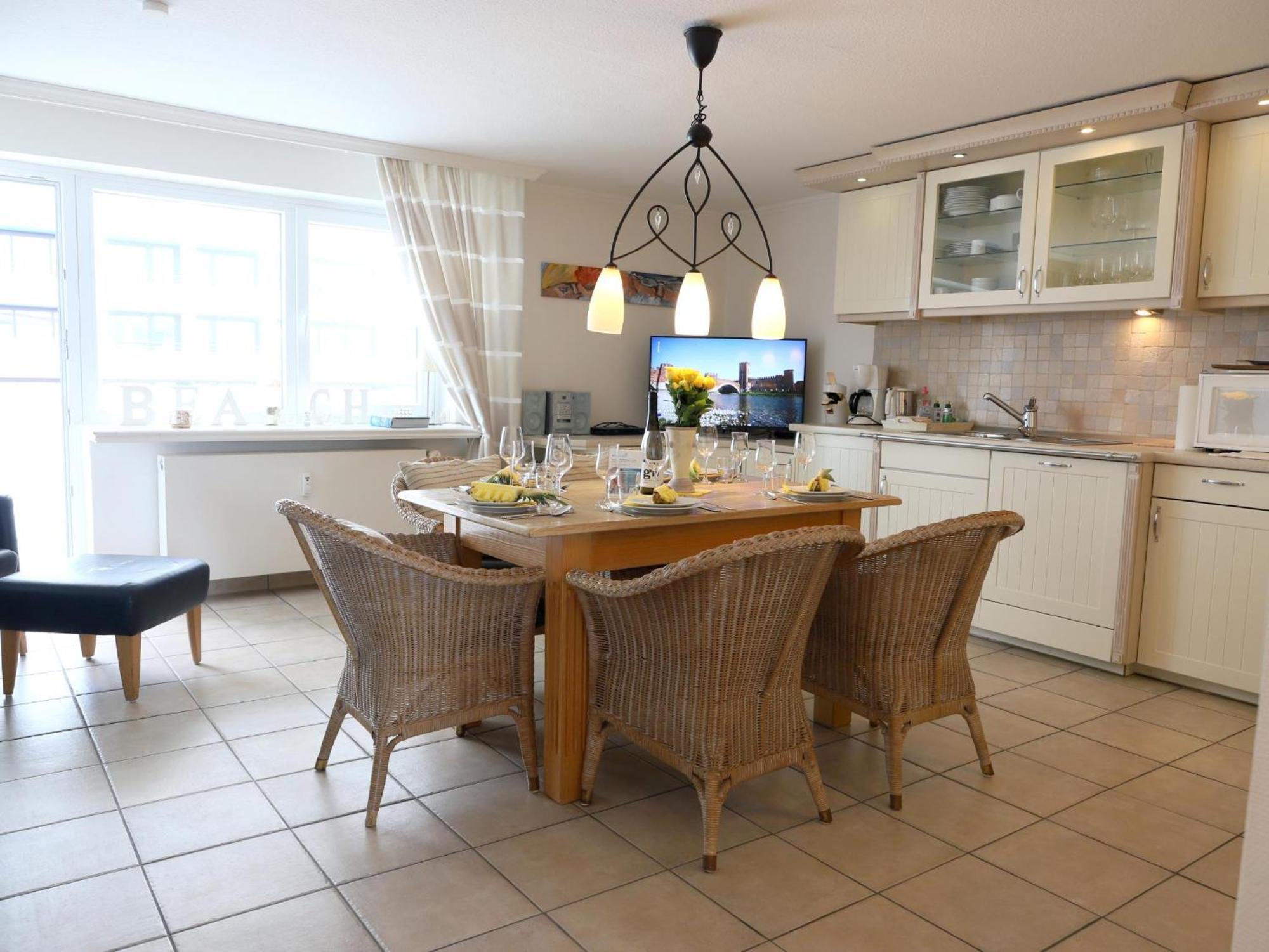 Strandnahe Ferienwohnung, Zentral Gelegen, Wlan Und Balkon, Andreas Dirks-Str. 1 Westerland Dış mekan fotoğraf